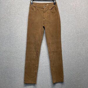 Faherty Stretch‎ Cord Julianne Pants Womens 24 Brown Ankle Corduroy New